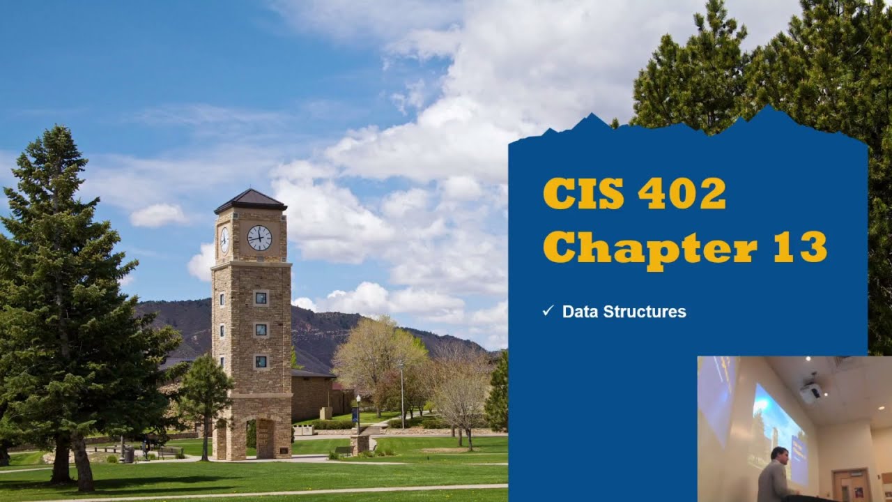 Chapter 13 - Data Storage Structures - CIS 402