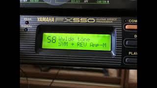Video thumbnail for Yamaha FX550 - Wylde tone by Music Loft