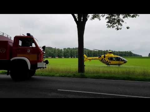 FF Amt Friesack - Start von Christoph 39 beim VKU am 10.07.2017