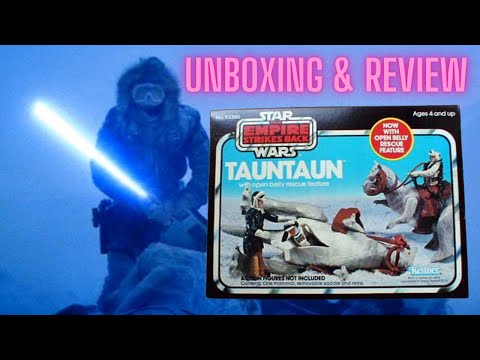 VINTAGE KENNER STAR WARS TAUNTAUN - UNBOXING & REVIEW