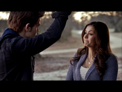 TVD 5x20 - Elena thinks it's a terrible idea to be confined to the cabin with Damon | Delena HD