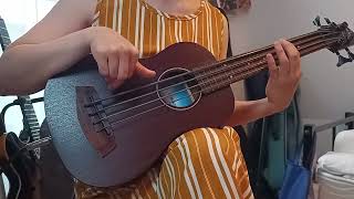 Take 6 -  Time After Time (ukulele bass cover)