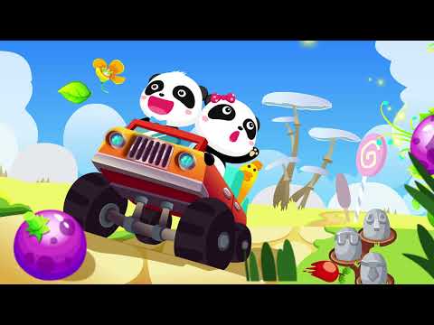 Baby Panda Car Racing video