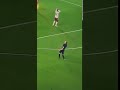 Lacazette horrible miss against Liverpool and the funniest reaction from the referee