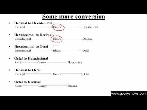 Some more Number System Conversion Hindi