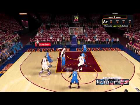 NBA 2K15 mycareer the finals 2017 gm1 4th quarter