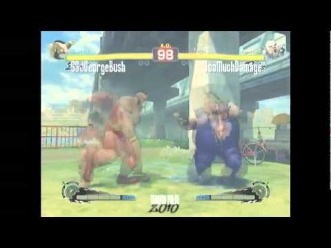 Tension Pulse 2010 - Losers Top4 - SSJGeorgeBush vs TooMuchDamage