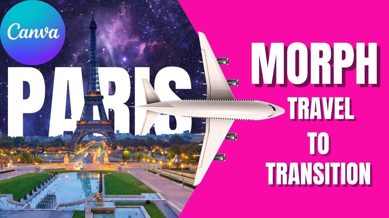 Canva's Morph Travel to Animation Effects ✈️🌍