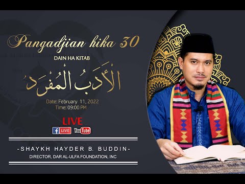 PANGADJIAN HIKA  20 DAIN HA KITAB AL-ADABUL MUFRAD