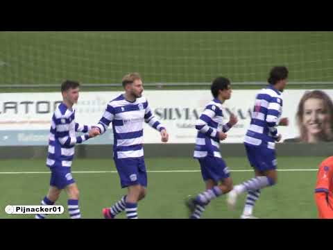 Oliveo 2 - Verburch 2 voetbal in Pijnacker