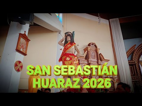 Procesión de San Sebastián Mártir (Diócesis de Huaraz) (Huaraz - Ancash - Perú) (2026) (Parte 3/3)