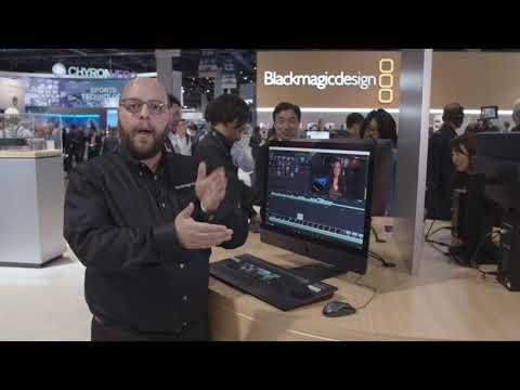 Blackmagic Design DaVinci Resolve Editor Keyboard with Resolve Software video