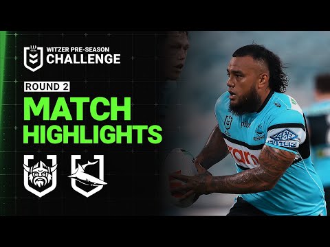 NRL Highlights | NRL Match Highlights 2025 | Raiders v Sharks | Pre-Season, Week 2
