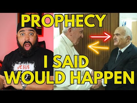 Pope Francis and Prince Hassan Bin Talal of Jordan Book of Revelation Prophecy Encounter