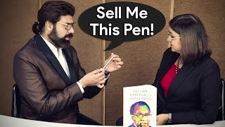 How To Sell Anything To Anyone - SELL ME THIS PEN -  Sales Training, Tips & Techniques