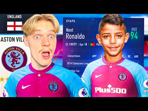 I SIGNED CRISTIANO RONALDO'S REGEN!!👶 FIFA 23 Aston Villa Career Mode EP14