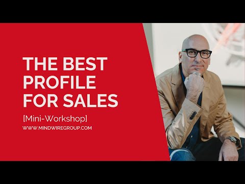Best Profile for Sales [mini-workshop]