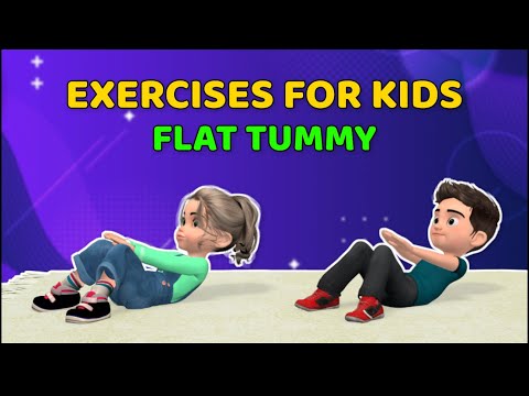 5-DAY FLAT TUMMY CHALLENGE: CORE EXERCISES FOR KIDS