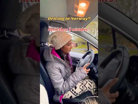 Driving in Norway? Avoid these 3 rookie mistakes that we did 🥹 #norway #europe #roadtrip #reels