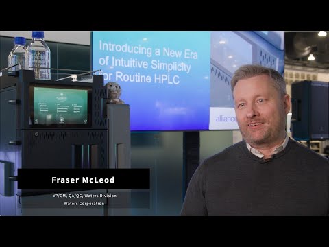 Introducing the Alliance iS HPLC System at Pittcon 2023 │ Interview with Fraser McLeod