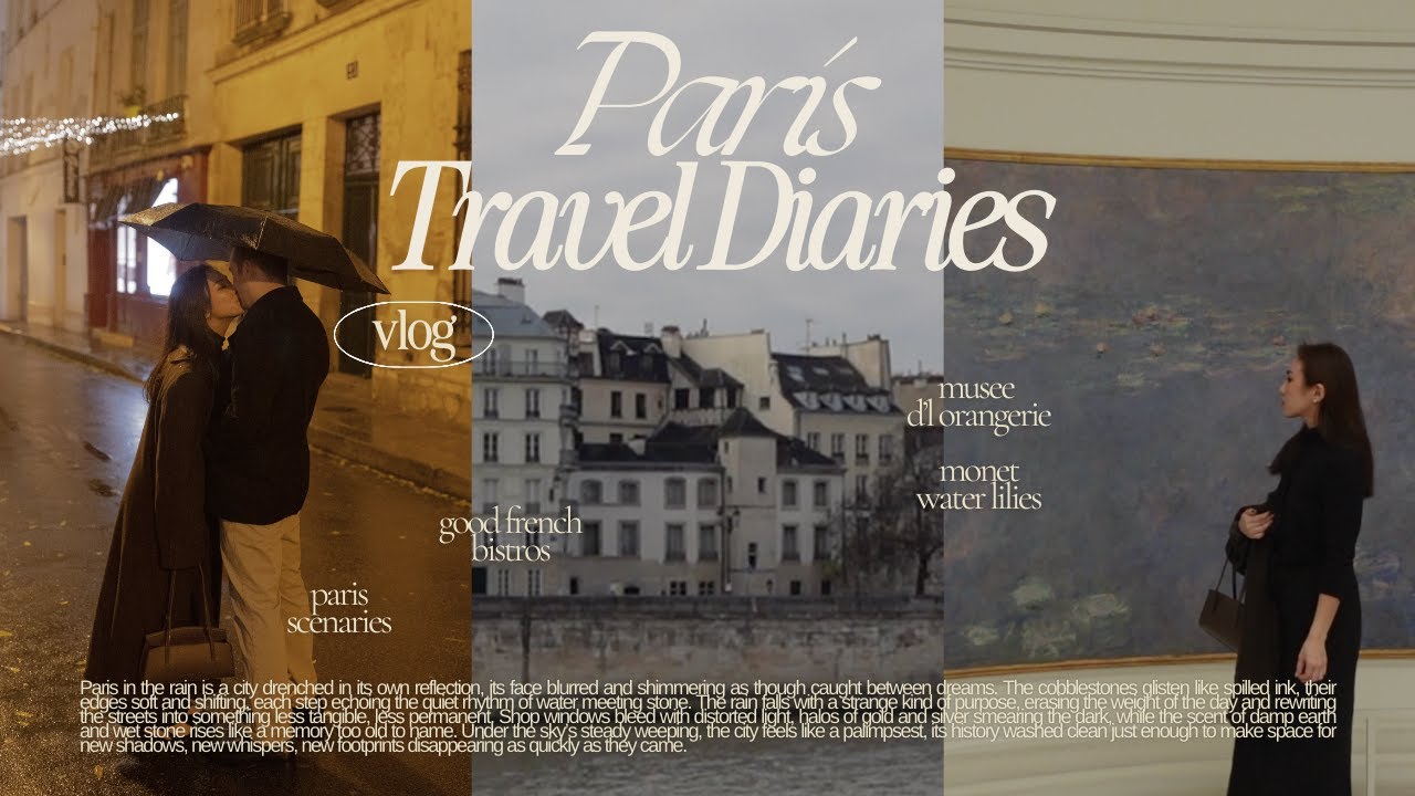 【Paris Travel Diaries🇫🇷】オランジュリー美術館/ Buly🛁🧴/ Buvett🥐/パリでの購入品🛒...etc