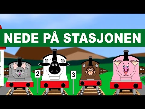 Nede på stasjonen - med animasjon!
