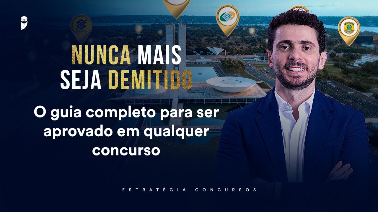 O guia completo para ser aprovado em qualquer concurso - Nunca mais seja demitido 2026