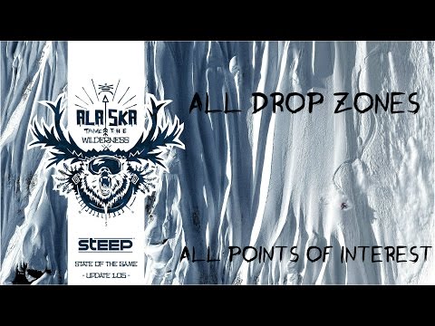 STEEP - Alaska All Drop Zones, Challenges and Point of Interests