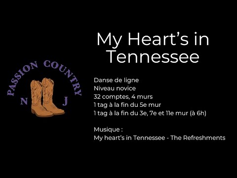 My Heart's in Tennessee LineDance