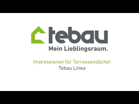 Impressionen für Terrassendächer Tebau Linea | Albohn | Tebau