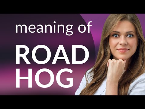 Understanding the Phrase "Road Hog"