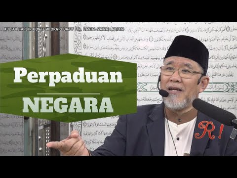 Komen Tentang Perpaduan Negara | Dato' Dr. Danial Zainal Abidin