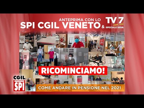 Tv7 con Voi sera del 6/04/21 (2 di 7) -  Come andare in pensione nel 2021