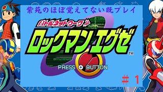 紫苑のほぼ覚えてない既プレイ#1【ロックマンエグゼアドバンスドコレクション/エグゼ1】