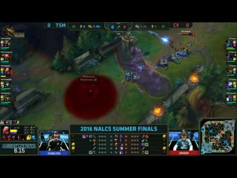 NA LCS Finals - TSM Vs. Cloud9 - Solo Kill
