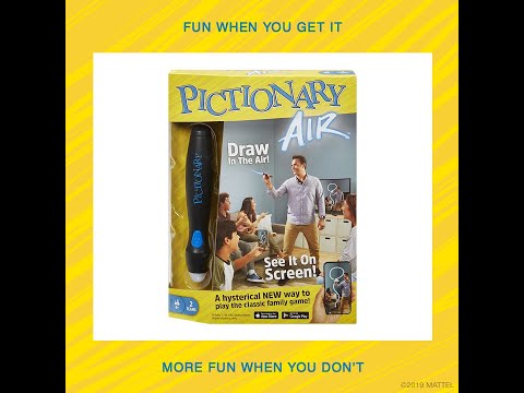 Настольная игра Mattel Pictionary Air укр. (GXR16)