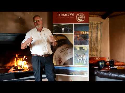Mossie Basson conservation manager of Game Reserve & Rooiberg Winery