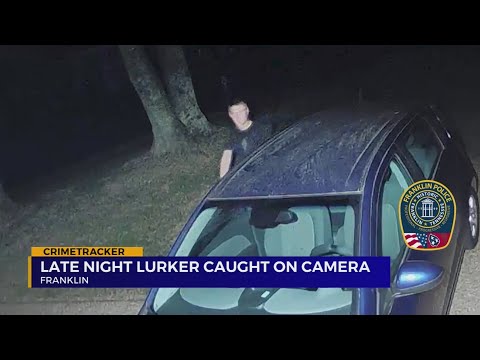 Franklin, TN late night lurker caught on camera