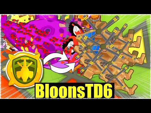 KÖNNEN 2 COMMANCHE HELIS DEN SCHIMPANSENMODUS SCHAFFEN? - Bloons TD6 [Deutsch/German]
