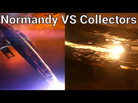 Normandy VS Collector Ship - Mass Effect 2 Legendary Edition