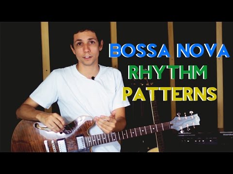 3 Bossa Nova rhythm patterns w/TABS - Beginners - Subs: English - español - italiano - Português
