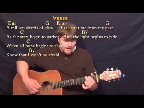 Writing's On The Wall (Sam Smith) Fingerstyle Guitar Cover Lesson with Chords/Lyrics