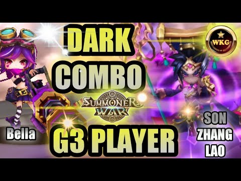 DARK COMBO G3 PLAYER BELLA-SON ZHANG LAO Summoners War
