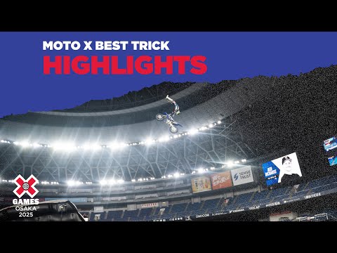 BEST OF Moto X Best Trick | X Games Osaka 2025