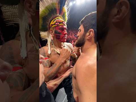 ALEX PEREIRA AND MAGOMED ANKALAEV FACE OFF 👀🔥. #ufc #ufc320 #alexpereira #magomedankalaev