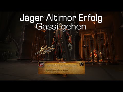 Schloss Nathria Erfolge: Jäger Altimor - Gassi gehen [World of Warcraft: Shadowlands]