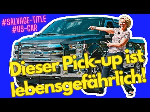 Dieser Pickup ist lebensgefährlich 😲💥 - Die Gebrauchtwagenfalle bei US-Cars (salvage title)