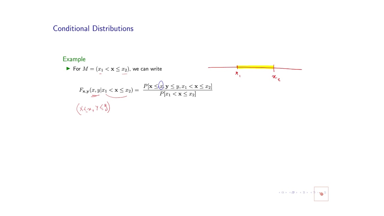 Introduction to Conditional distributions