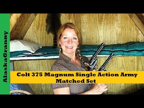 Colt 375 Magnum Single Action Army Matched Set (Colt 375 Magnum單動式軍火套裝) (Colt 375 Magnum Single Action Army  Matched Set)