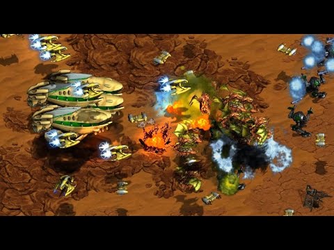 FLASH 2v2! Flash/MIsO TZ v Action/Snow PZ on Iron Curtain - StarCraft - Brood War